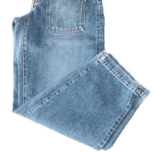 MADEWELL NWOT Balloon Jeans in Greene Wash Blue Workwear Edition-Size 27W - Picture 7 of 14